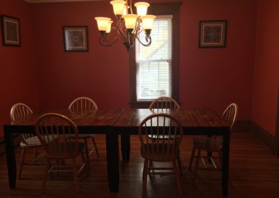 sober house dining room
